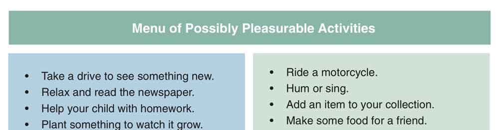 pleasurable activities